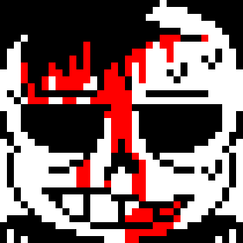 [7ce906] *(Walking into the park, exhausted as fuck.) -Demented Sans