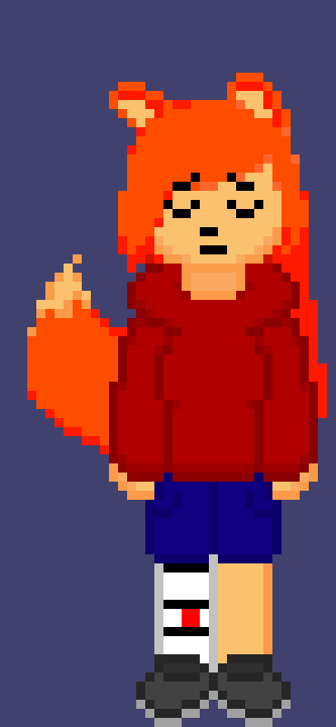 [733b2d] *faints and hurt leg is shown* -Foxlya