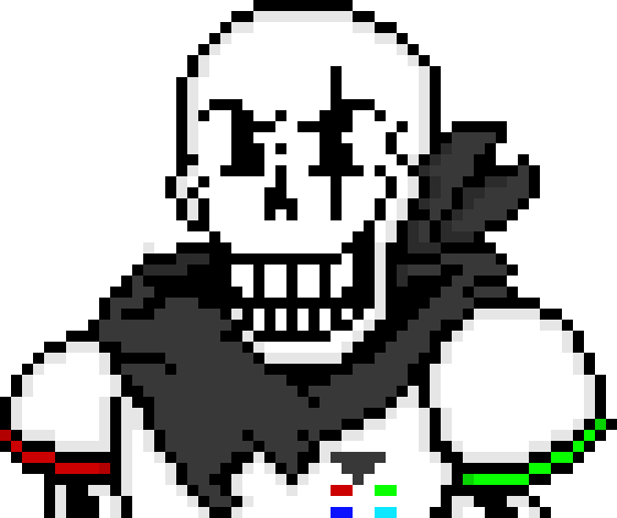 [0ae1f1] *dodges* NYEHEHEHEHEH *makes alot of bone patterns and attacks with the sword*