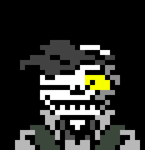 [57dac4] *The being disappears, revealed to be a interactive hologram of sorts.* * Heh, thanks guys, just testing out my new holograms!