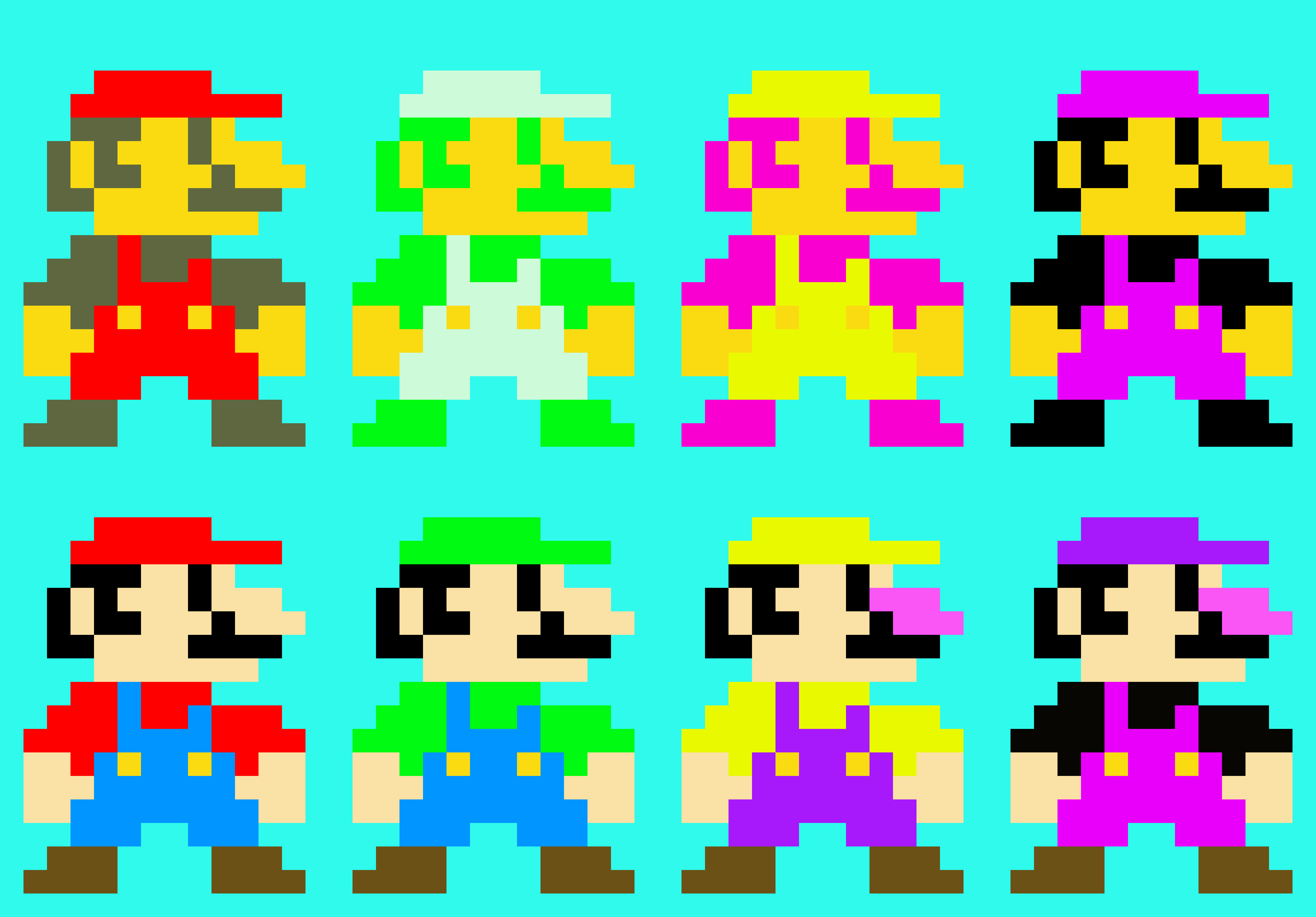 [9cb5ef] Super Mario Bros NES (and Wario and Waluigi)