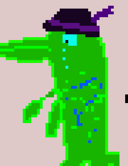 [b8a66e] lizerdman runs away cryeing becos Sky doesnt wona pet  him so he runnes to corner and cryies endelessly