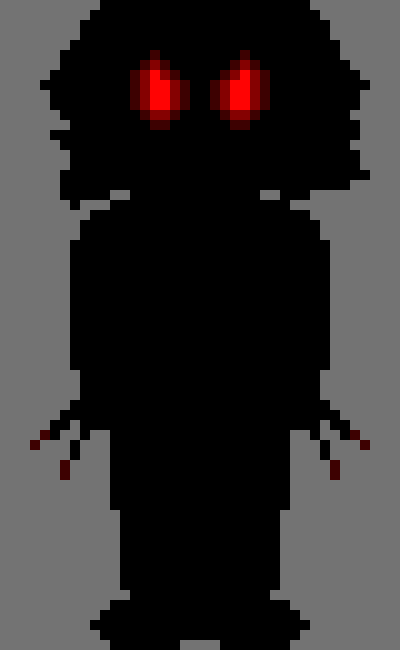 [be82ba] (Its eyes flare red, claws glowing. It seems to be ready for a fight... yet not ready at the same time... maybe talking will help more than fighting)