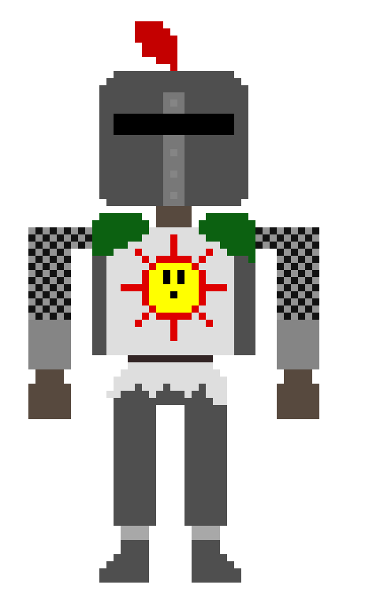 [2fcb16] Solaire: HEY! CALM DOWN MAN! YOU BOUNCING ME AROUND!