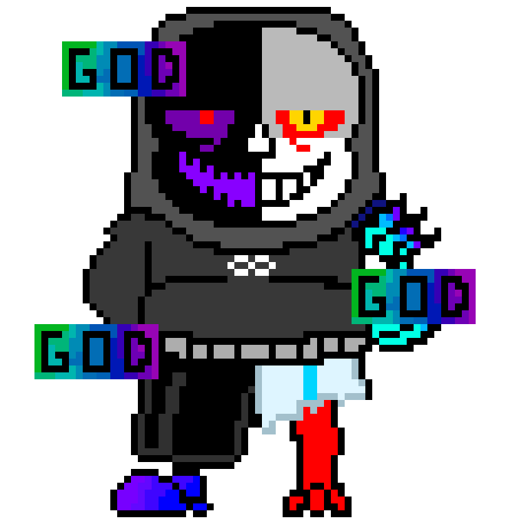 [6e6817] infinitey code sans sprite
