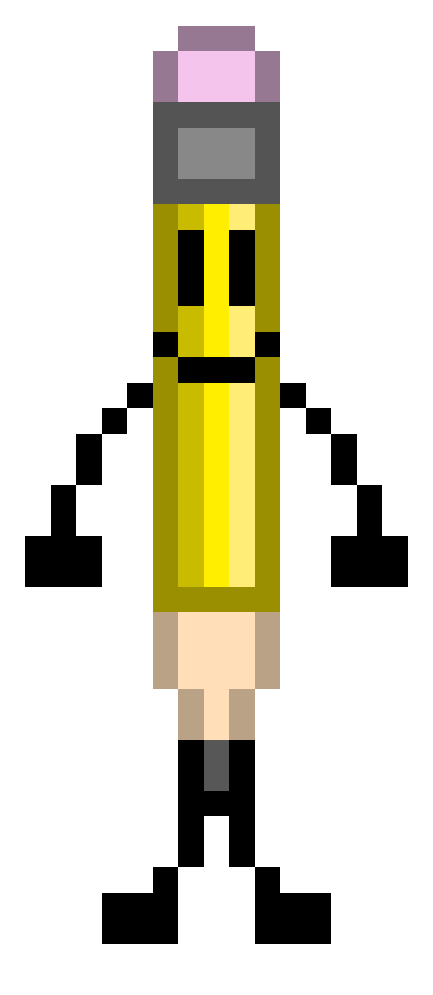 [e5a550] BFDI Pencil Pixel Art