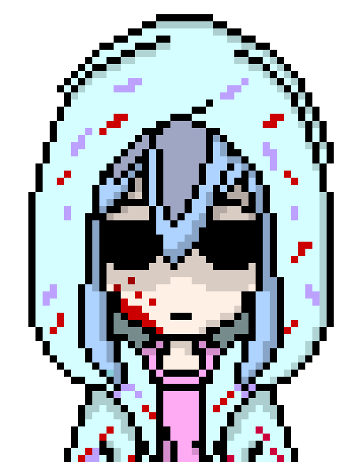 [5b2f3e] -she finds a light switch, and turns on all the lights, still visible as though she's alive-
