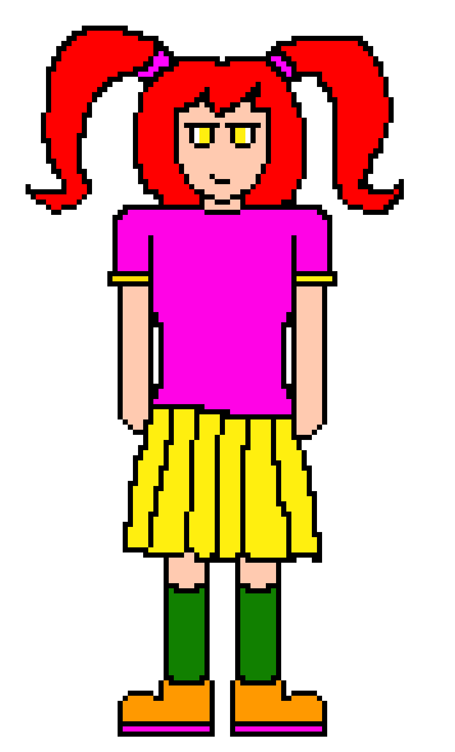 [d616b8] Testing my (very) awfully bad skill by making a random character 1 (Sorry for someone who use gallery as a chat)