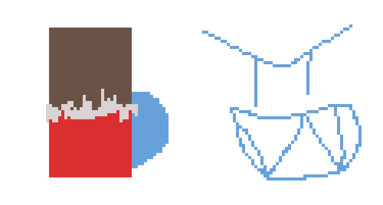 [b9de0d] *takes chocolate bar* WELL ITS MINE! - angry blue man