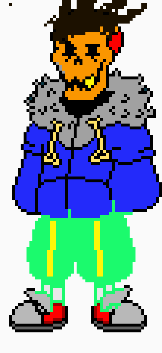 [f8f9b4] TS! Fellswap Papyrus Battle Sprite