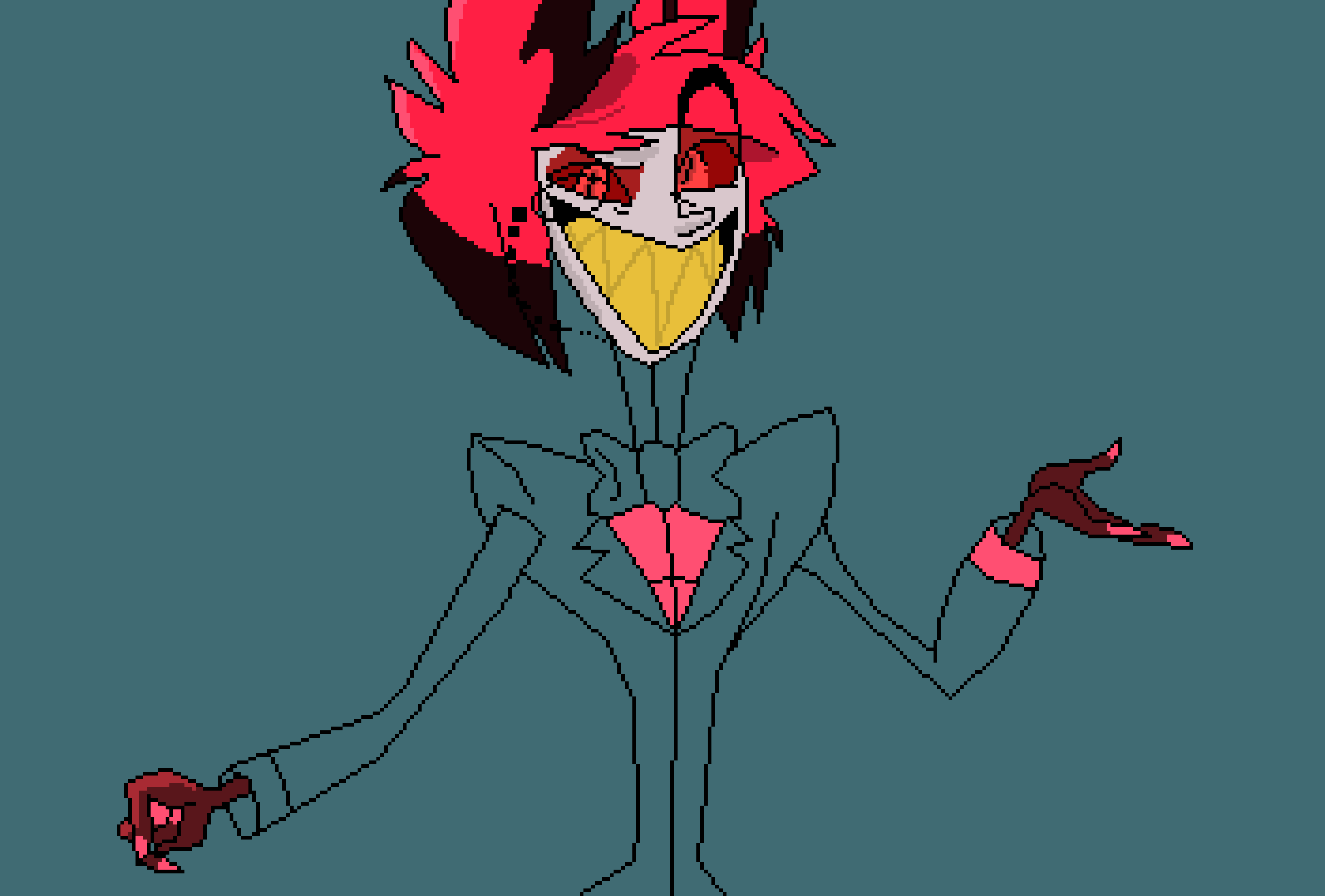 [3a33bd] W.I.P. I don't think I can fit his whole body