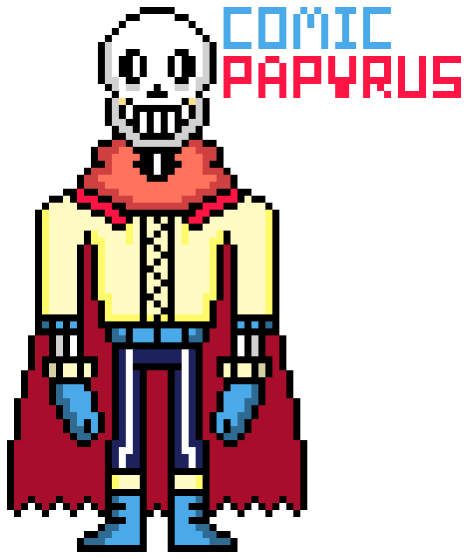 [9664c4] Comic Papyrus Undertale newnew save
