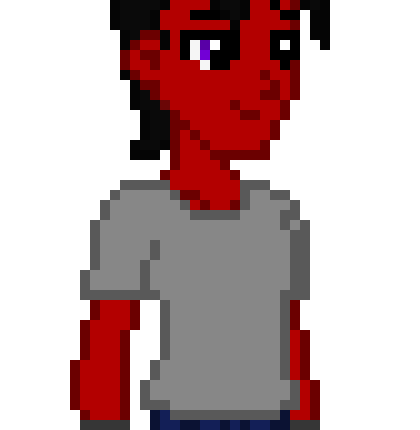 [2472ab] MLP EQG OC - Adam Krimzon (Rhys' Older Brother) Idle