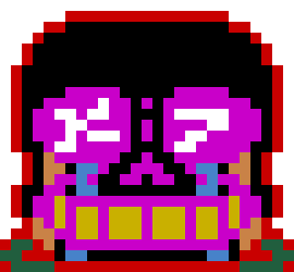 [d6b045] *The Axe hits him instead*