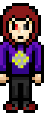 [f943f0] I'm trying to make a Shiny Obstagoon coat thing. Its not working out quite well.