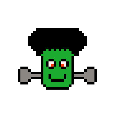 [9664c4] Frankenstein:Pixel art Billy