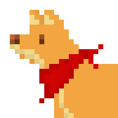 [be82ba] (The dog seems to like the pats) 