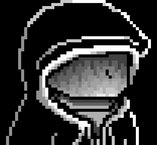 [038bf1] OH  CRAP! *He pulled over his hood and took off running.*