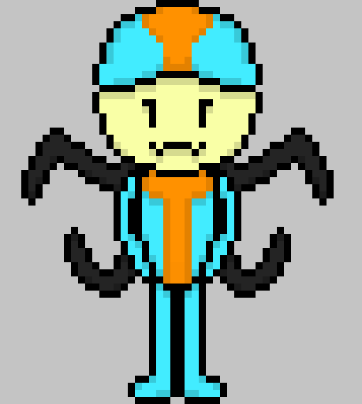 [990543] I added shading. Why did I remake MuffeT? Well uhh.... I dunno. He looks cool now though.