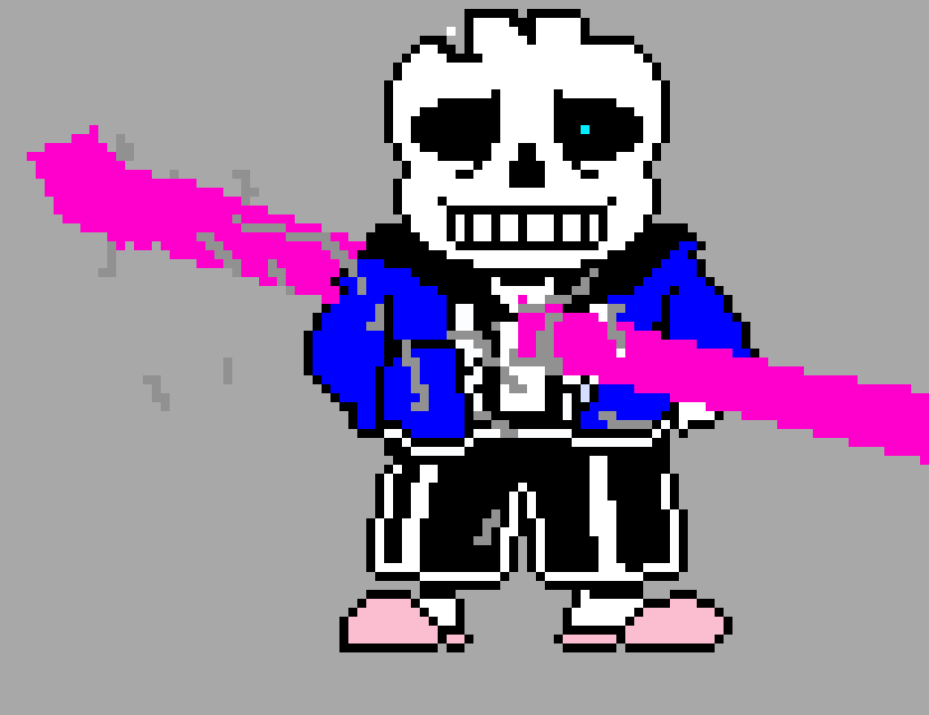 [9664c4] Dead Glitchtale sans