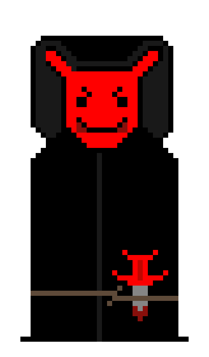 [96ca9c] *??? DMG* now...lets see what you do against this?*spams knives even more and doing circles of knives aswell*-masked man