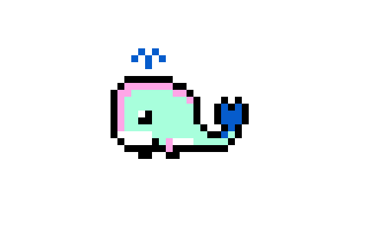 [e3be5b] Pixel Whale