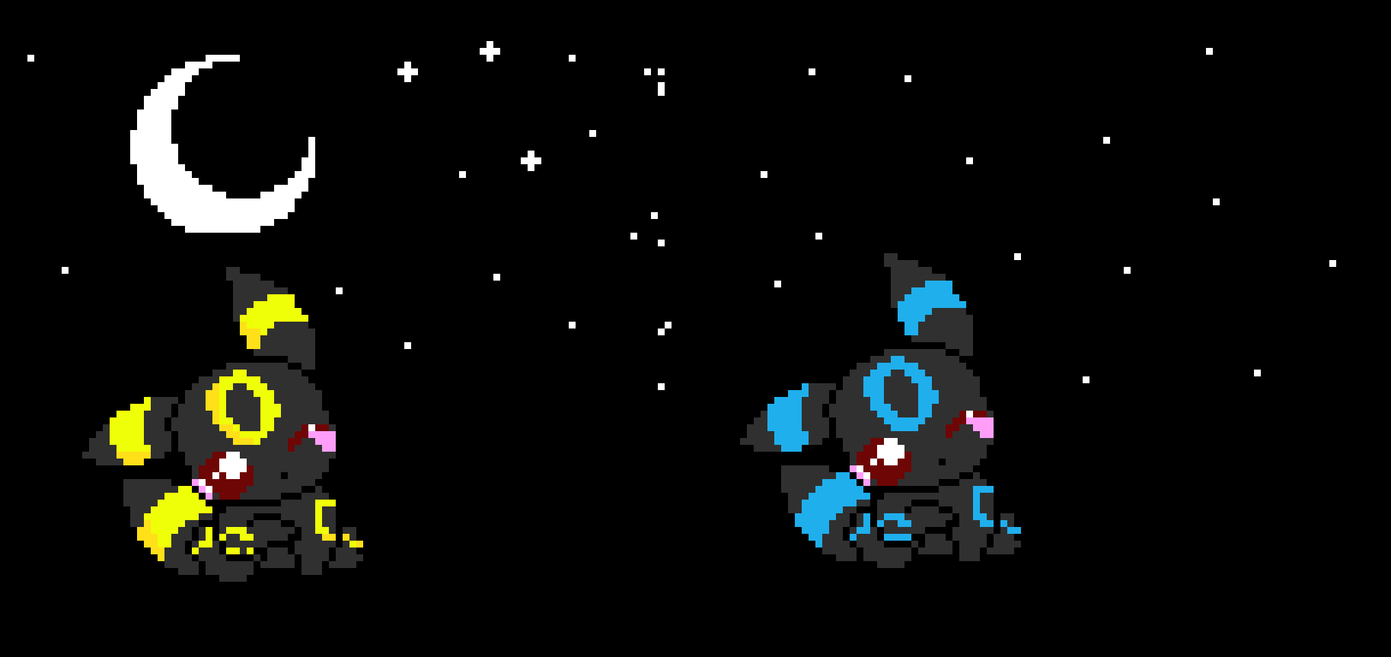 [9664c4] Umbreon and shiny