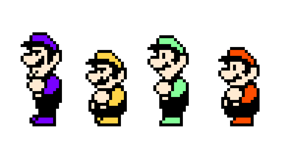 [1cc751] MARIO , LUIGI , WARIO & WALUIGI 