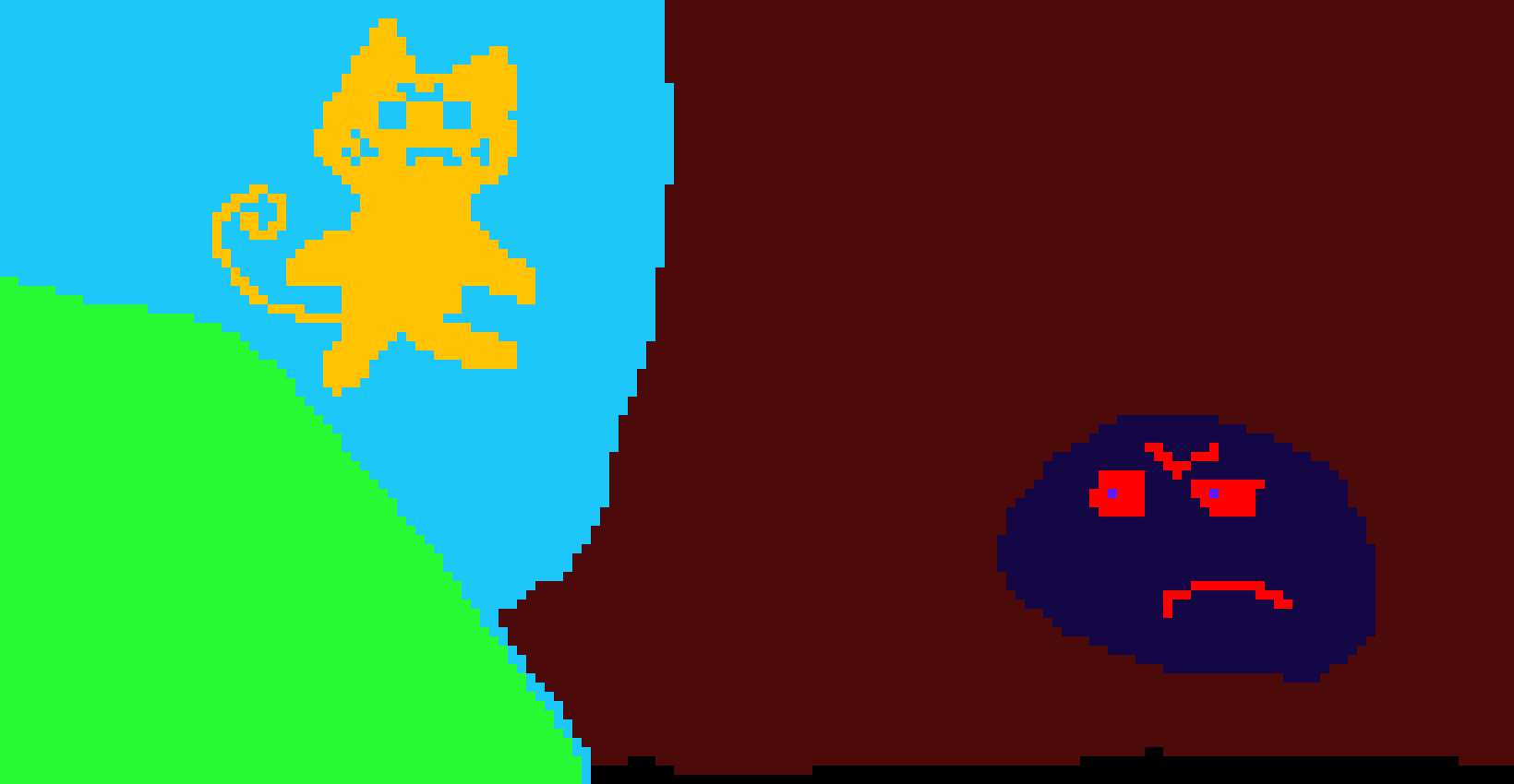 [579f08] cat man vs the forces on darkness