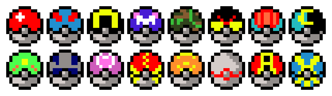 [9664c4] Pokeballs