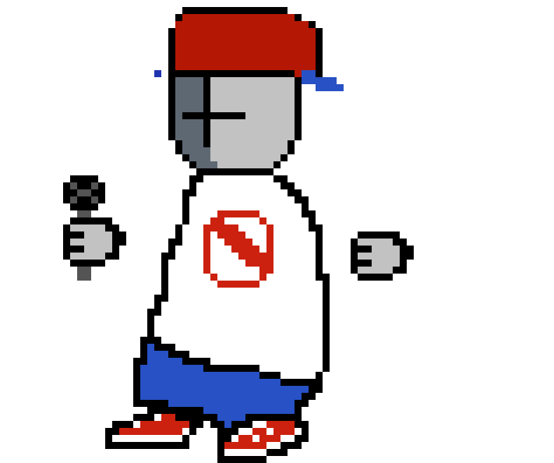 [4fbda4] ba pee(happy, grunt bf eats the pizza) - Evan