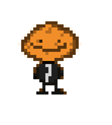 [b71a52] Sans: also i made an oc, which is this. (potatat the potentionaly edible potato) or potatat for short