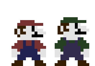 [5a5c9c] *they follow* {MARIO and LUIGI}