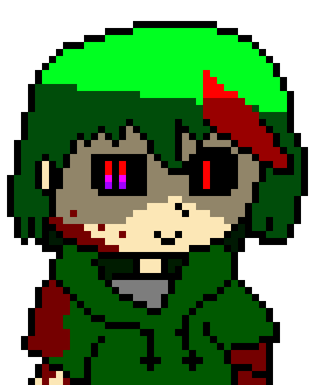 [5b2f3e] (not part of arc)  -staggers out of the woodland corridor-