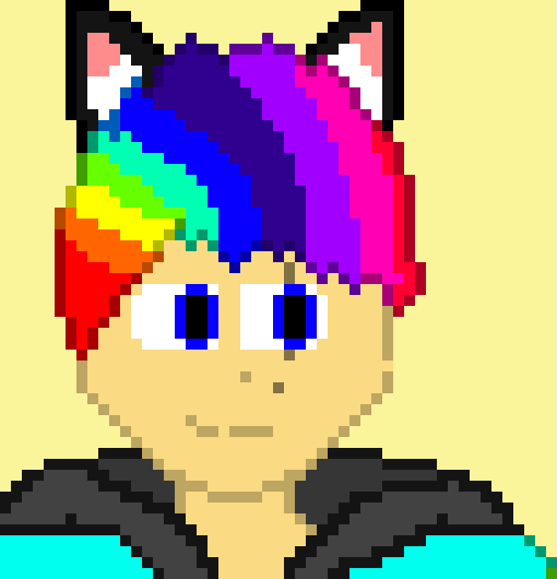 [401102] ((Anyway's im gonna rp.feel free to join) *Rainbow would be sitting on a bench,Eating his lunch*-Rainbow