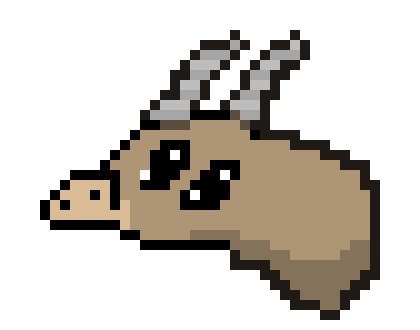 [6041ea] Horned Ratnoaw male