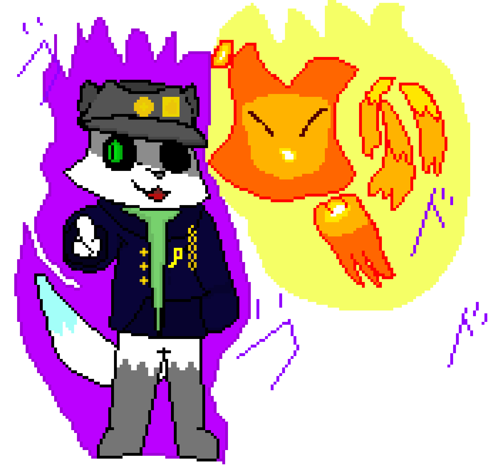 [5b2f3e] Quarter when he sees Blue (person)