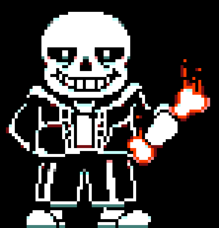 [6a27ef] *a bone is fired into max's leg*- Determined sans