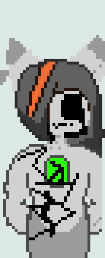 [d8d976] *Goes down to Muffet's size* I'm Glitch Dreemurr -Glitch