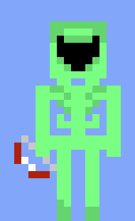 [05b0c1] *Walks up to the table and punches it. It breaks. He shoots Caliber with the bow*