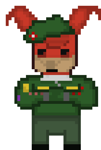 [a00846] Rudolph worn the hell out sure it is