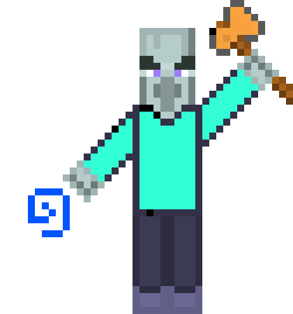 [8e153a] Minecraft Evoker , Vindicator and weaponchenter