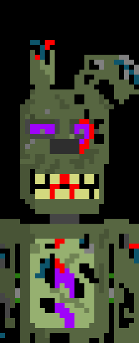 [855695] a part of his helmet breaks from the axe, he finds a knife and stabs bob with it)