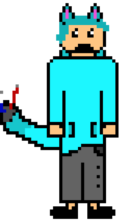 [3a33bd] (Wakes up from the mind controlling) WTF cats don't well with water i'm still part cat-Speck