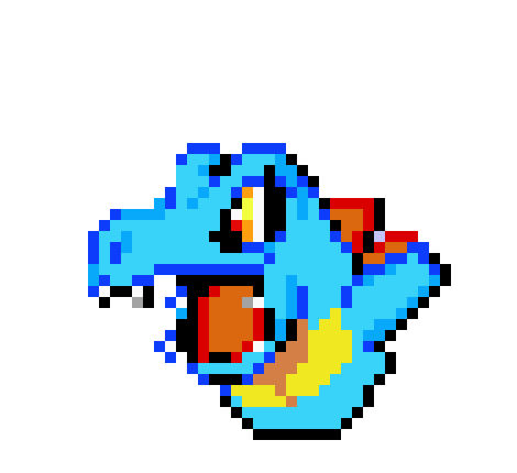 [9664c4] Totodile; Head/Body