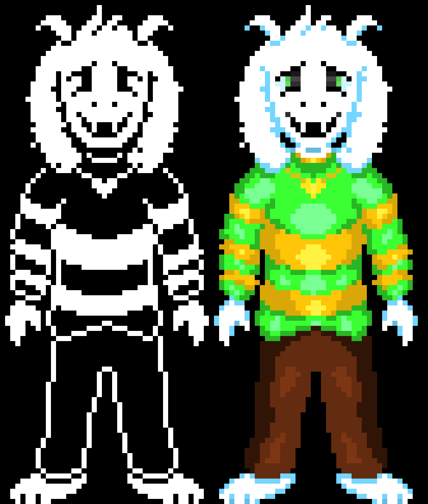 [95be89] Yet another Asriel... That appears to be controlled by someone, here that really, everyone already knows...