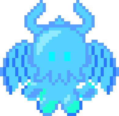 [0aefdf] Fire elemental (rare bluefire)