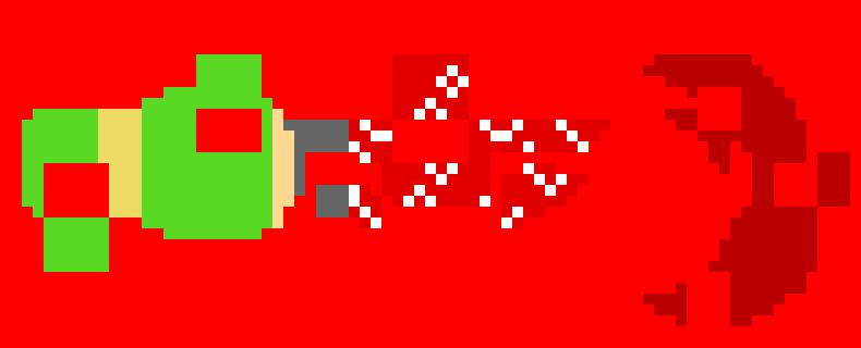 [53a360] glitchy slash projectiles hits Xavier *