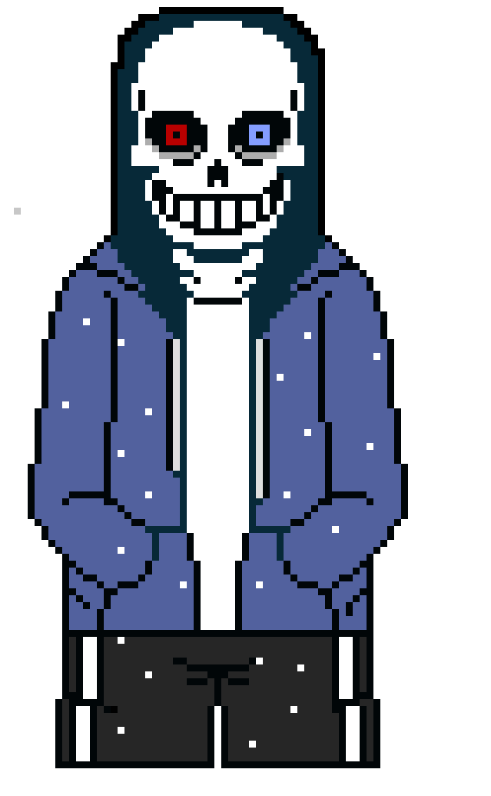 [63ceb7] Realistic dustale sans sprite made by Mr.L.F.G