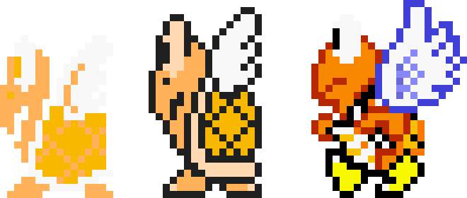 [98f4db] Yellow Koopa Paratroopas